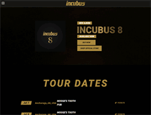 Tablet Screenshot of incubushq.com